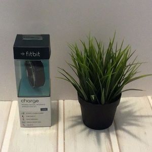 Fitbit Charge wireless activity tracker. Black. Large wristband.